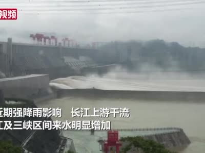 三峡水库迎来长江2020年第1号洪水