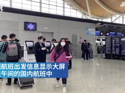 Duotu arrives directly at Pudong airport: normal airport operations, passengers follow procedures for entering and leaving the port