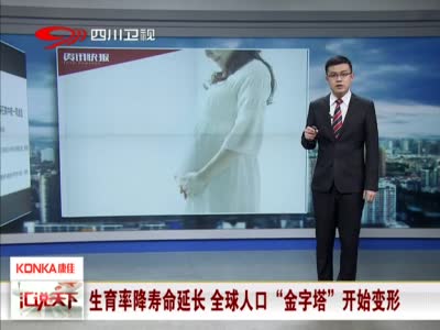 生育率降寿命延长全球人口金字塔开始变形