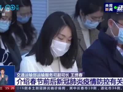 视频|交通运输部：预计2021年全国春运期间发送旅客17亿人次左右