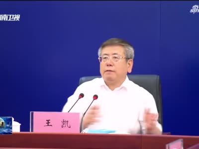 河南省省长王凯：全力以赴遏制疫情蔓延扩散