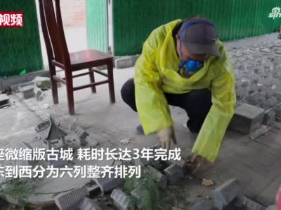 天津72岁老人用砖雕“复活”大运河畔元代古城